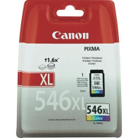 Canon Cartuccia d'inchiostro a colori a resa elevata CL-546 XL C/M/Y