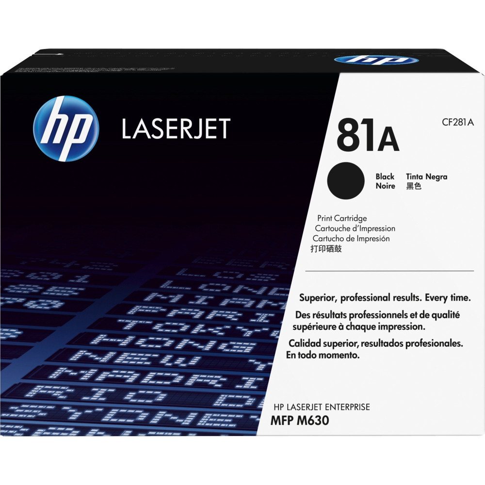 HP Cartuccia toner originale nero 81A LaserJet