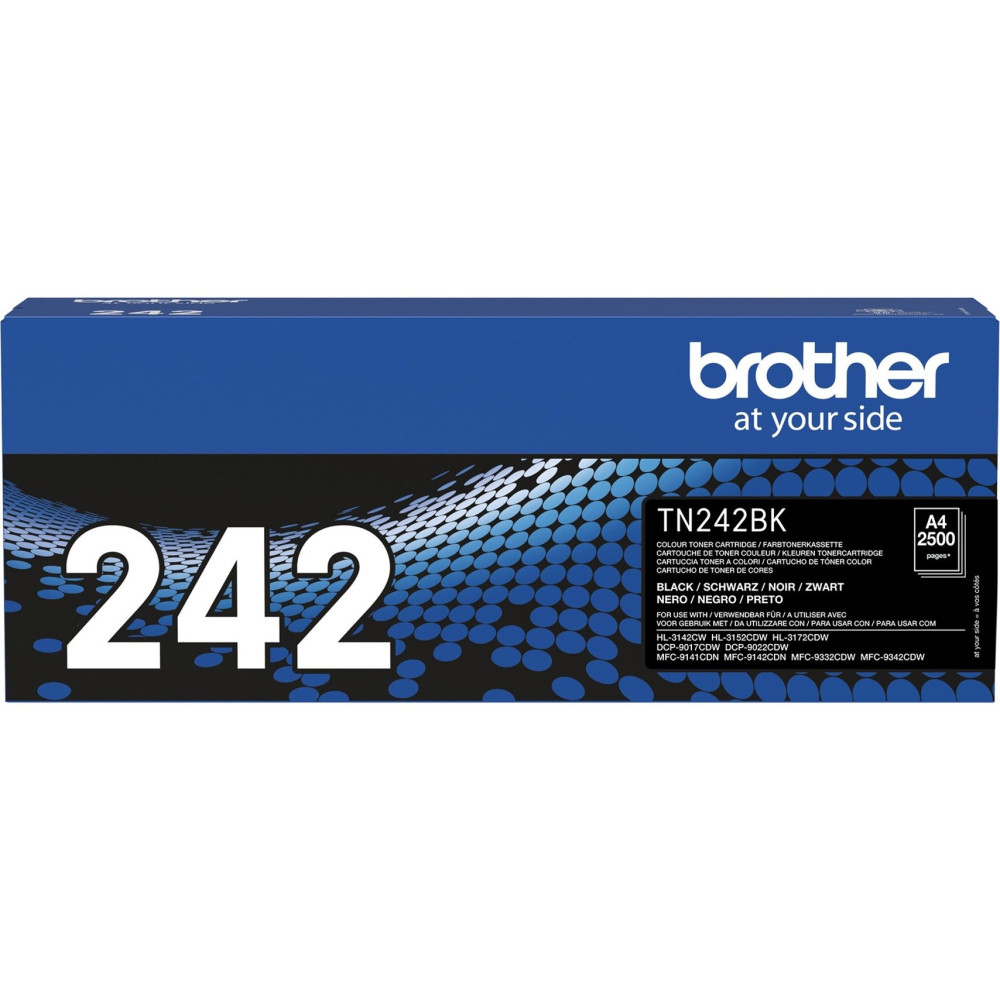 Brother TN-242BK cartuccia toner 1 pz Originale Nero