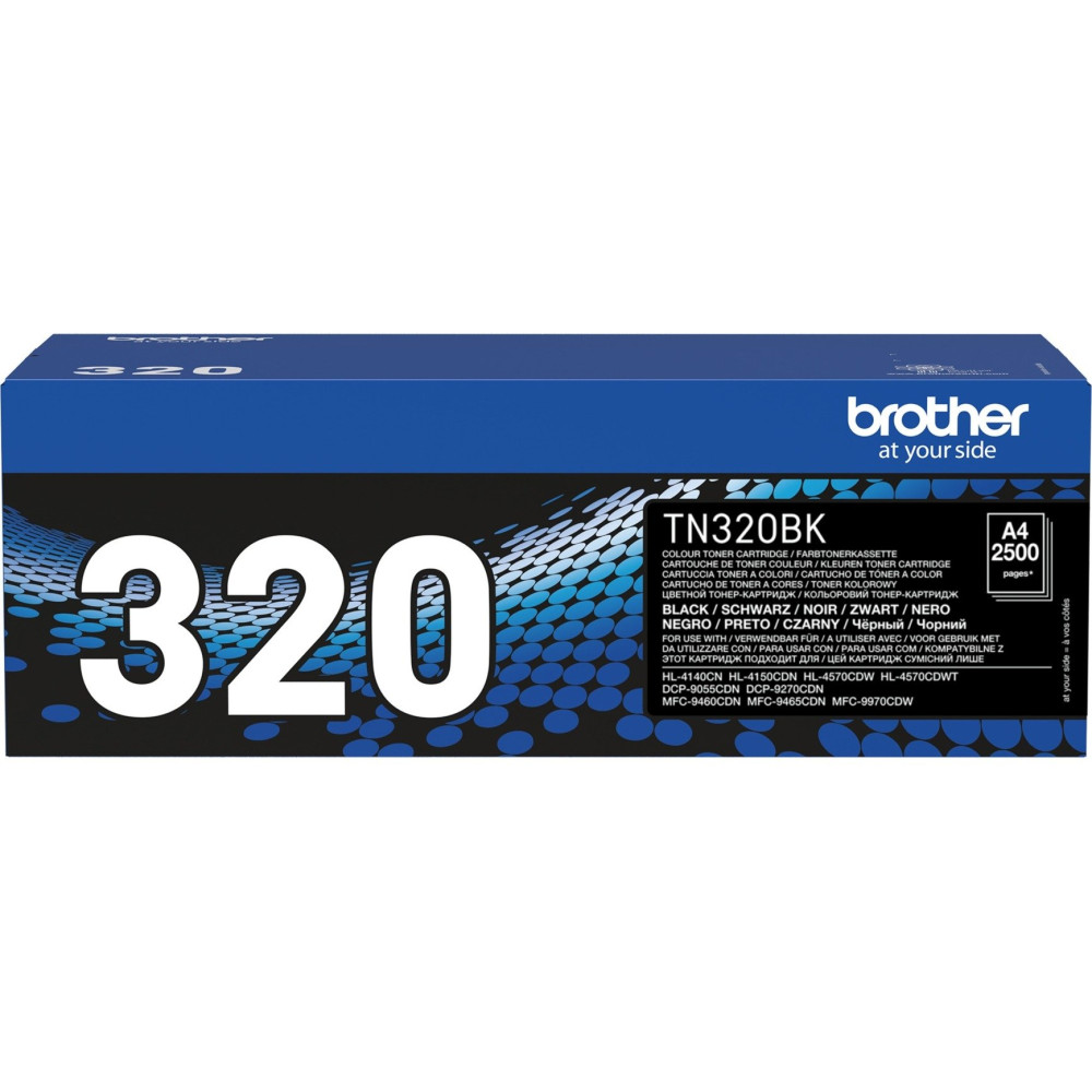 Brother TN-320BK cartuccia toner 1 pz Originale Nero