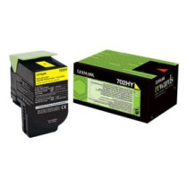 Lexmark 702HY R - 3000 pagine - Giallo - 1 pezzo(i)