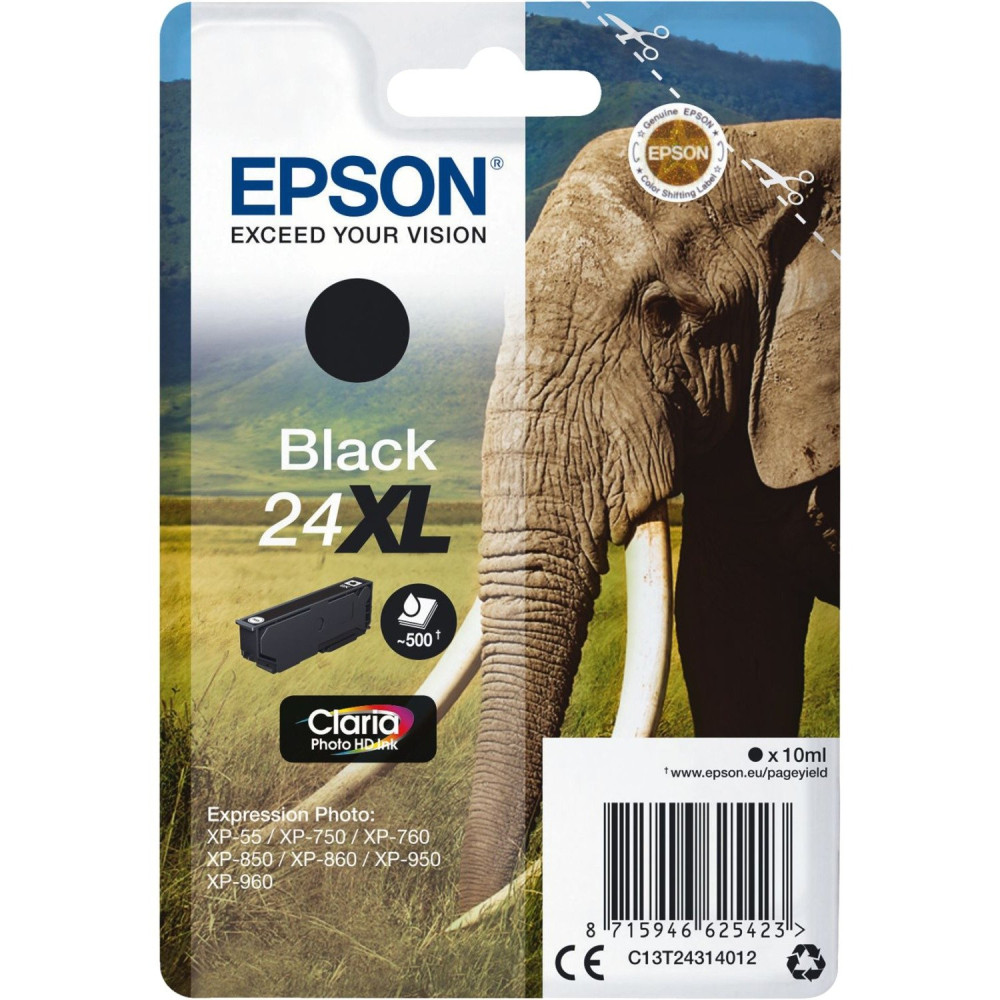 Epson Elephant Cartuccia Nero XL, Inchiostro