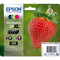 Epson Strawberry Multipack Fragole 4 colori Inchiostri Claria Home 29XL, Inchiostro