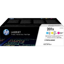 HP Confezione da 3 cartucce toner ciano/magenta/giallo originale ad alta capacità LaserJet 410X