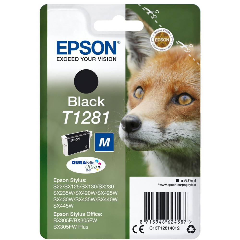 Epson Fox Cartuccia Nero, Inchiostro