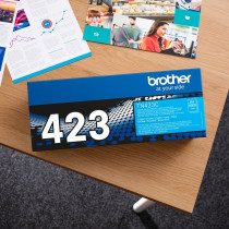 Brother TN-423C cartuccia toner 1 pz Originale Ciano