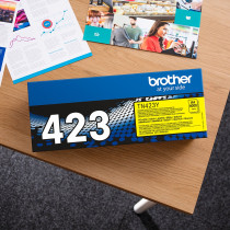 Brother TN-423Y cartuccia toner 1 pz Originale Giallo