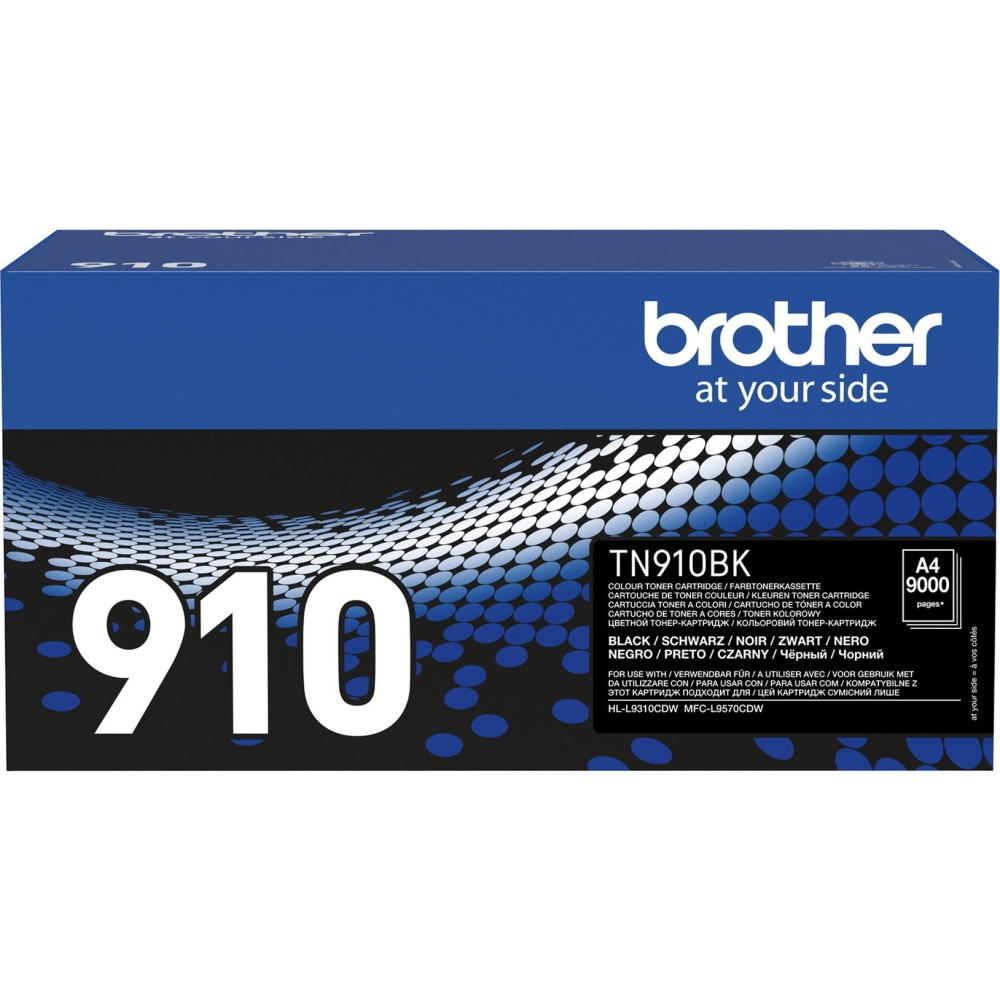 Brother TN-910BK cartuccia toner 1 pz Originale Nero
