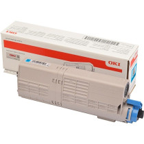 OKI 46490607 cartuccia toner 1 pz Originale Ciano