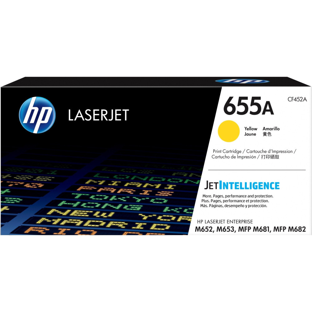 HP Cartuccia toner giallo originale LaserJet 655A