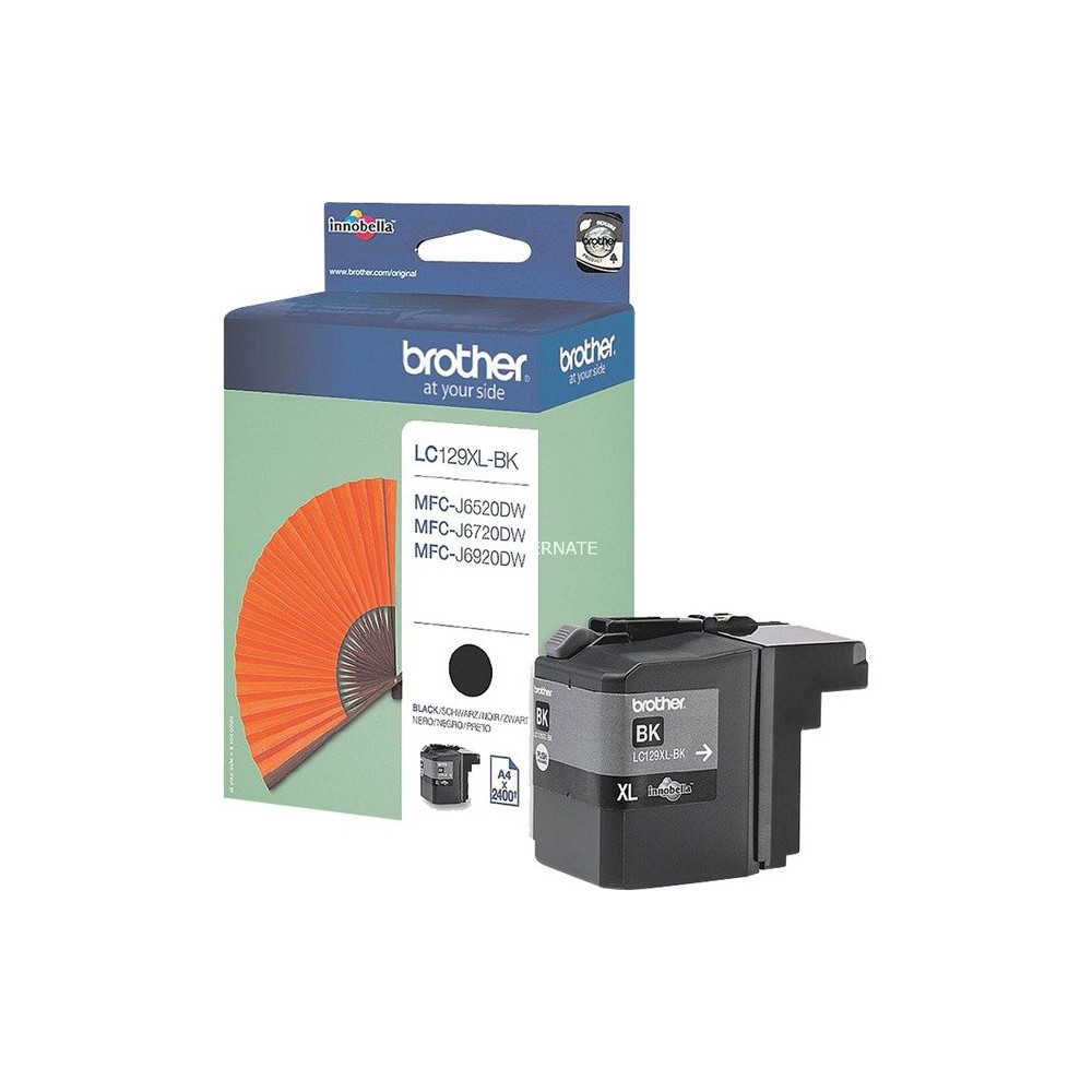 Brother LC129XLBK cartuccia d'inchiostro 1 pz Originale Resa elevata (XL) Nero