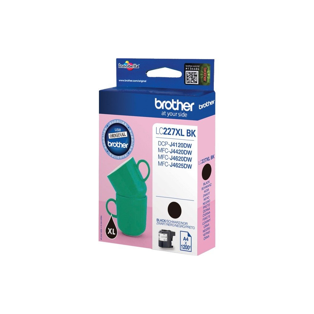 Brother LC227XLBK cartuccia d'inchiostro 1 pz Originale Nero