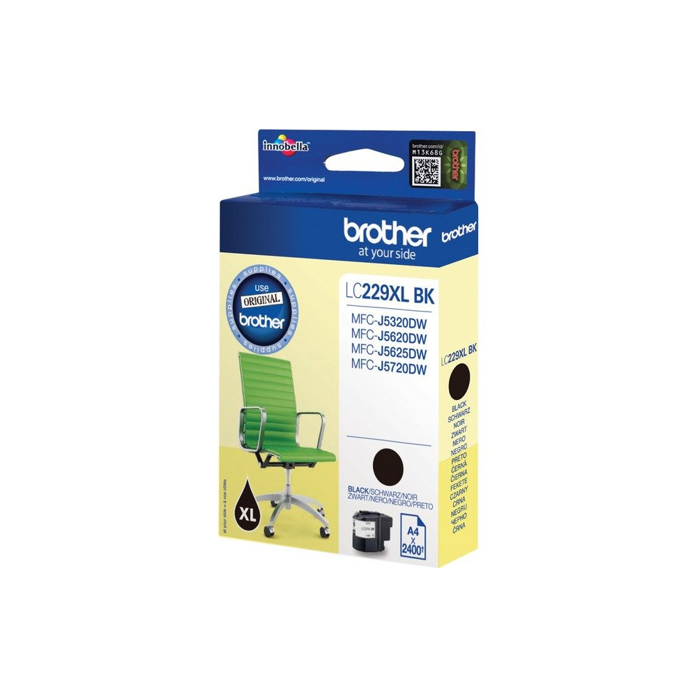 Brother LC229XLBK cartuccia d'inchiostro 1 pz Originale Nero