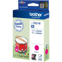 Brother LC22UM cartuccia d'inchiostro 1 pz Originale Resa elevata (XL) Magenta