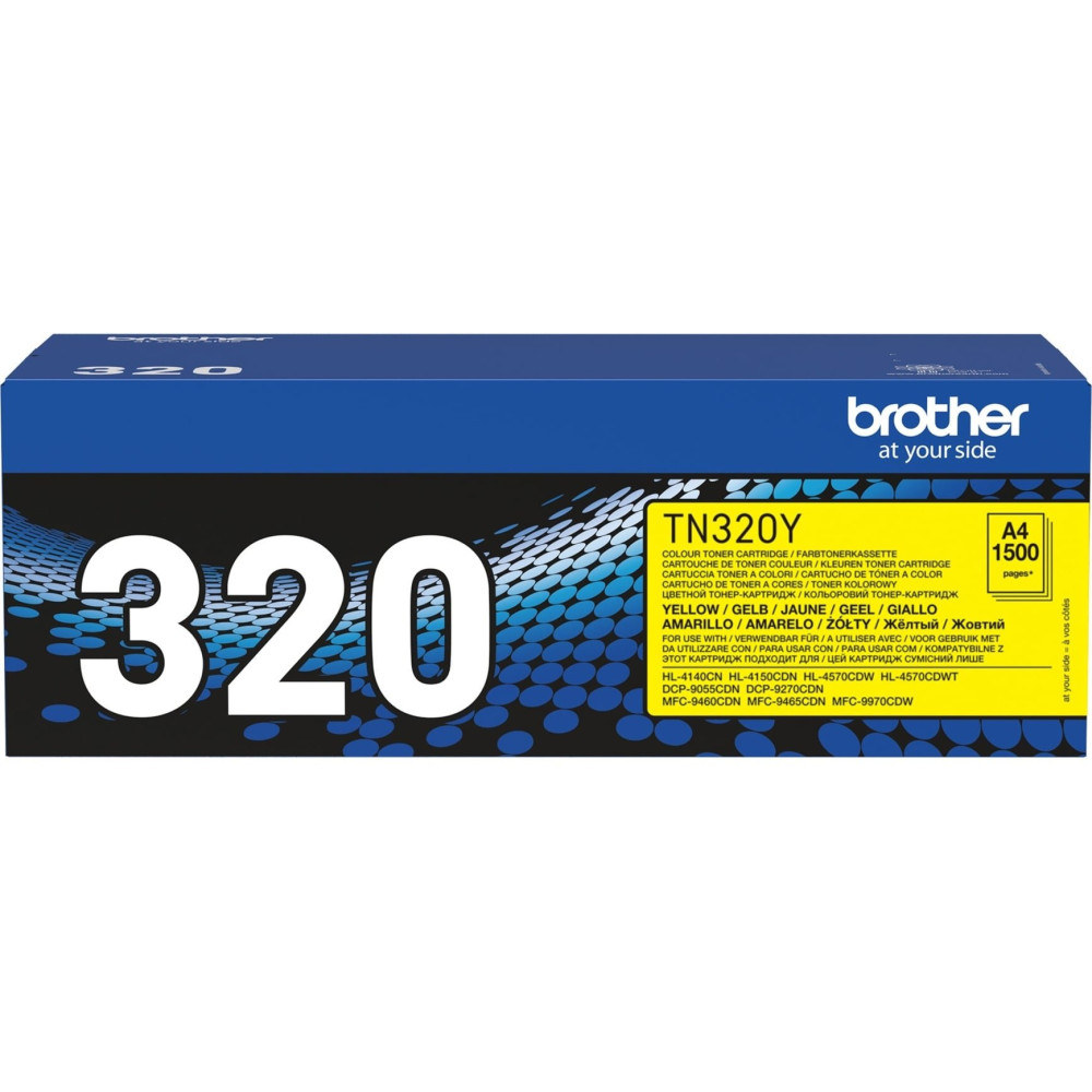 Brother TN-320Y cartuccia toner 1 pz Originale Giallo