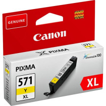 Canon Cartuccia d'inchiostro giallo a resa elevata CLI-571 Y XL