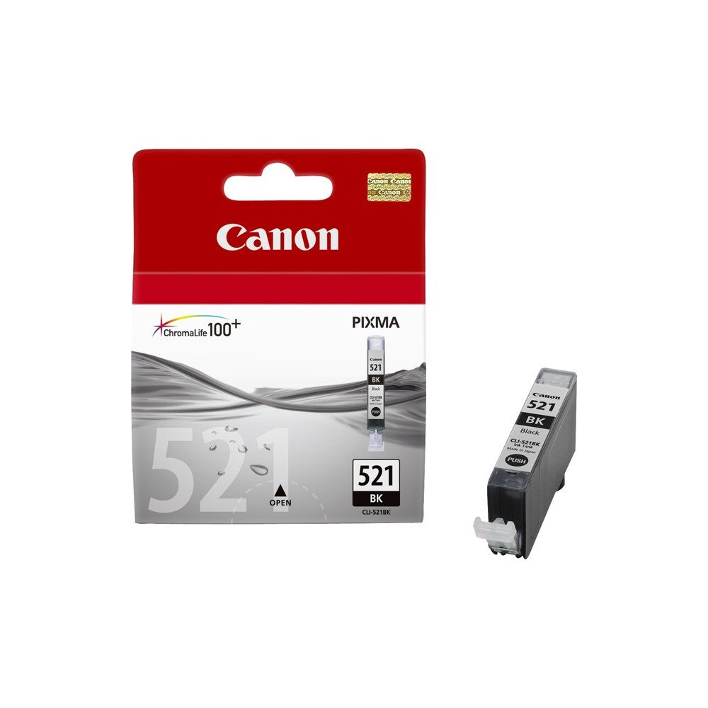 Canon Cartuccia d'inchiostro nero CLI-521BK