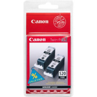 Canon Cartuccia d'inchiostro nero PGI-520BK (confezione doppia)