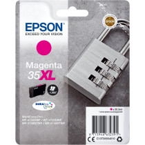 Epson Padlock Singlepack Magenta 35XL DURABrite Ultra Ink, Inchiostro