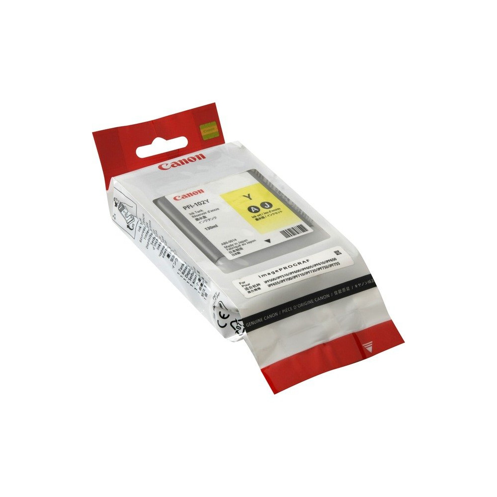 Canon PFI-102Y cartuccia d'inchiostro Originale Giallo