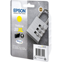 Epson Padlock Singlepack Yellow 35XL DURABrite Ultra Ink, Inchiostro