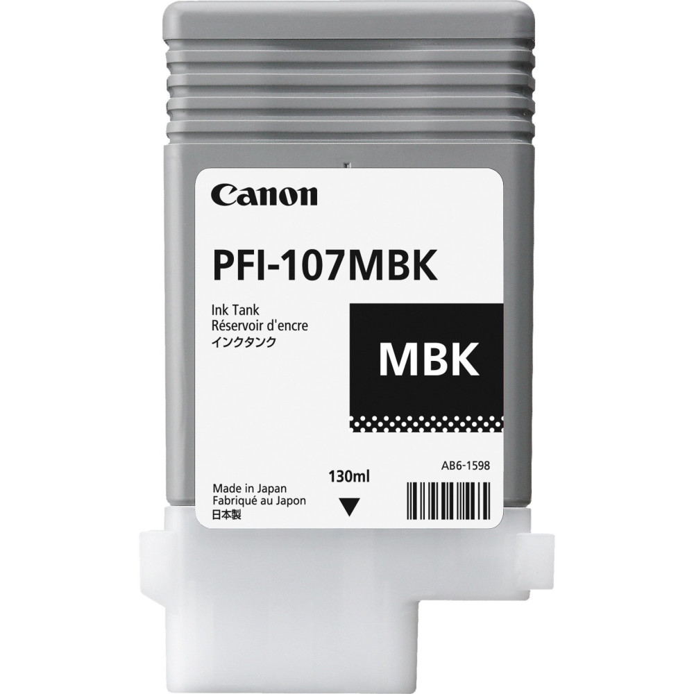 Canon PFI-107MBK cartuccia d'inchiostro 1 pz Originale Nero opaco