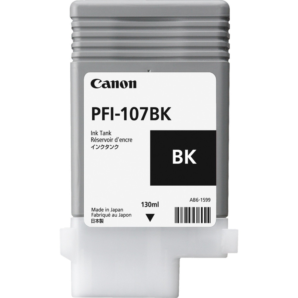 Canon PFI-107BK cartuccia d'inchiostro 1 pz Originale Nero