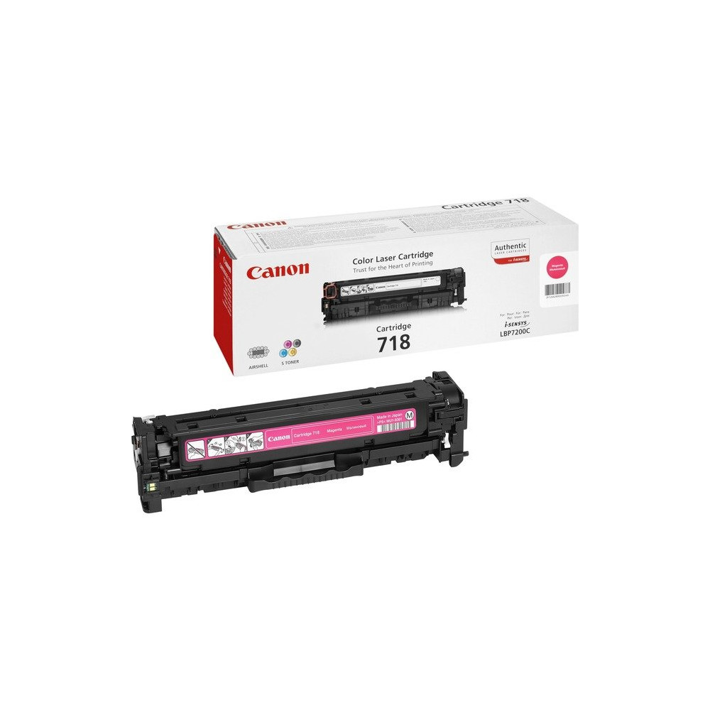 Canon CRG-718 M cartuccia toner 1 pz Originale Magenta