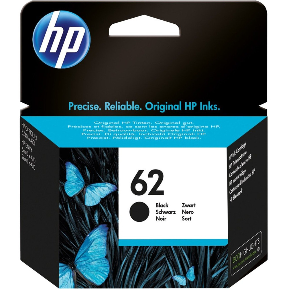 HP Cartuccia originale inchiostro nero 62