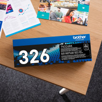 Brother TN-326BK cartuccia toner 1 pz Originale Nero