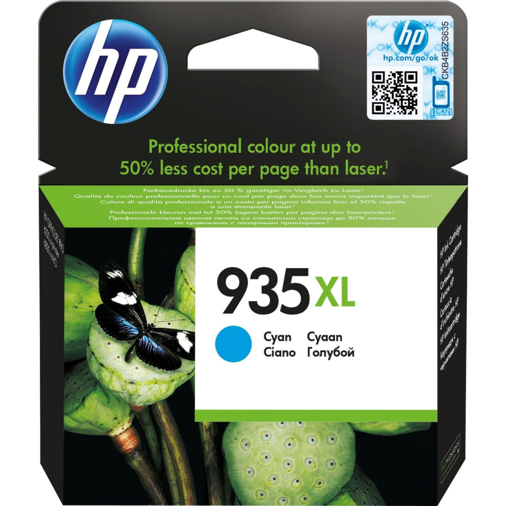 HP Cartuccia originale inchiostro ciano ad alta capacità 935XL