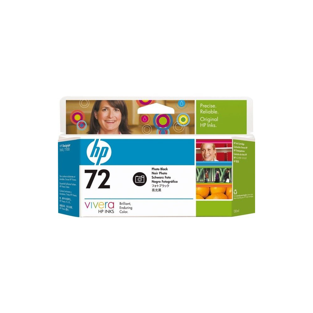 HP Cartuccia inchiostro nero fotografico 72, 130 ml