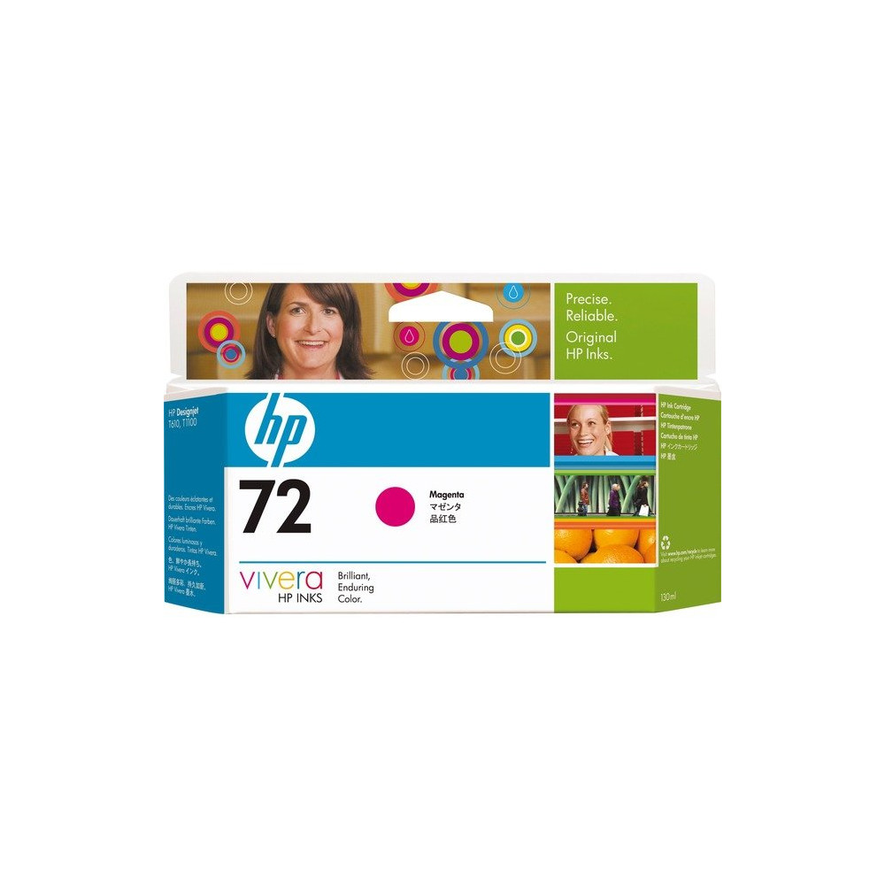 HP Cartuccia inchiostro magenta 72, 130 ml