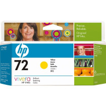 HP Cartuccia inchiostro giallo 72, 130 ml