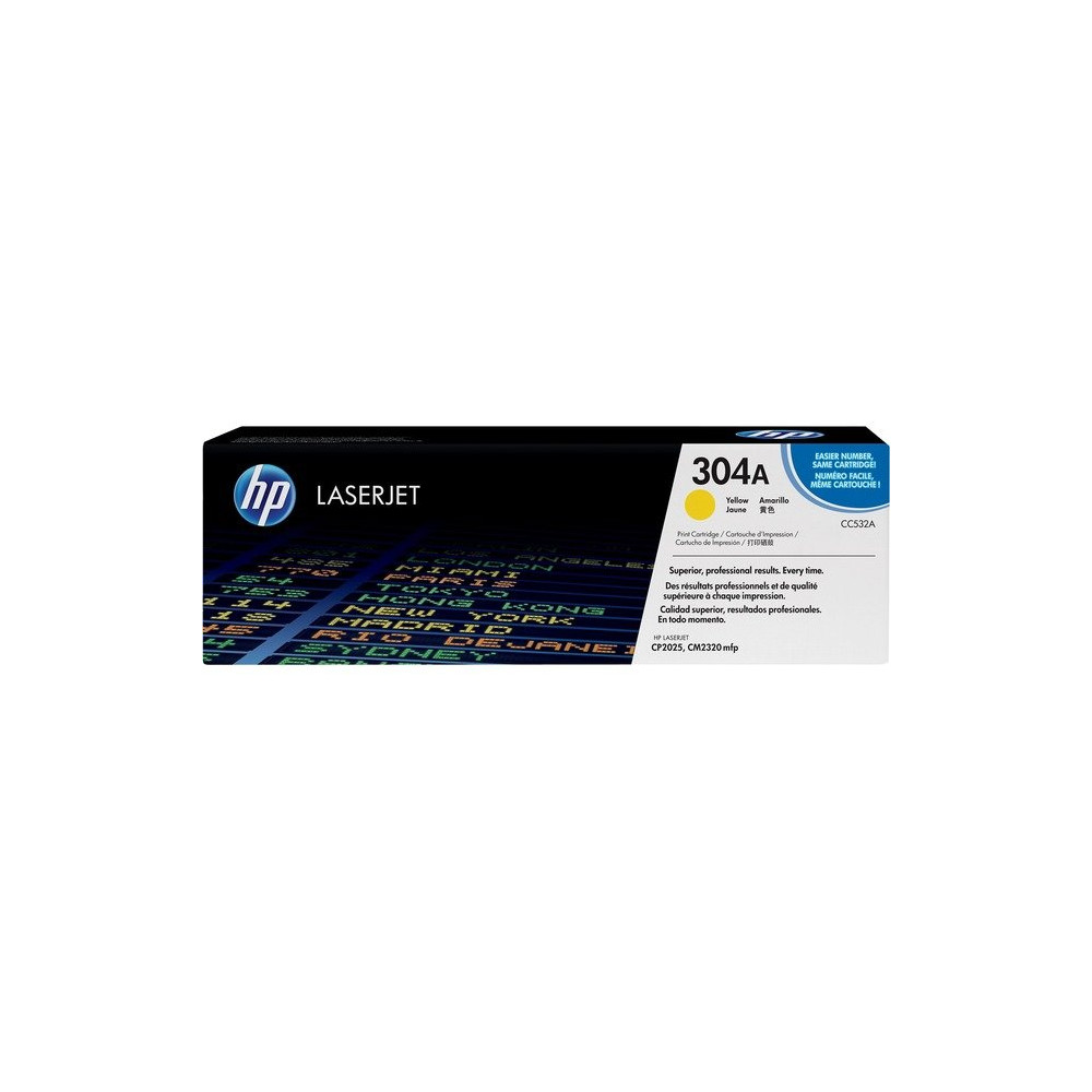 HP Cartuccia Toner originale giallo LaserJet 304A