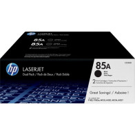HP Confezione da 2 cartucce originali di Toner nero LaserJet 85A
