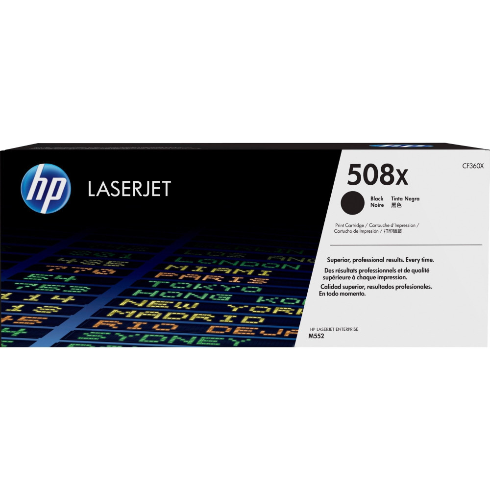 HP Cartuccia Toner originale nero ad alta capacità LaserJet 508X