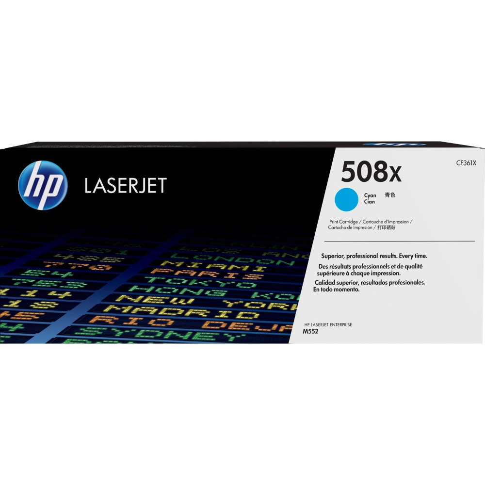 HP Cartuccia Toner ciano originale ad alta capacità LaserJet 508X