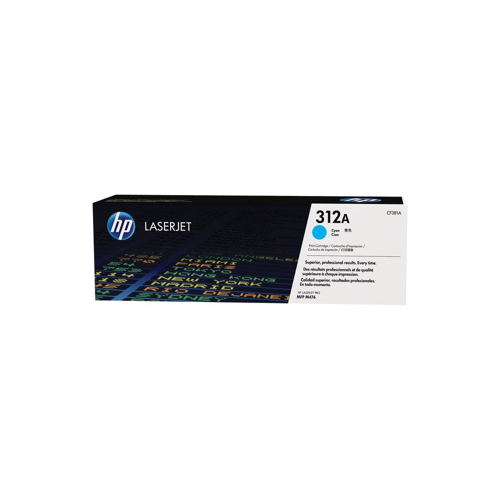 HP Cartuccia Toner ciano LaserJet 312A