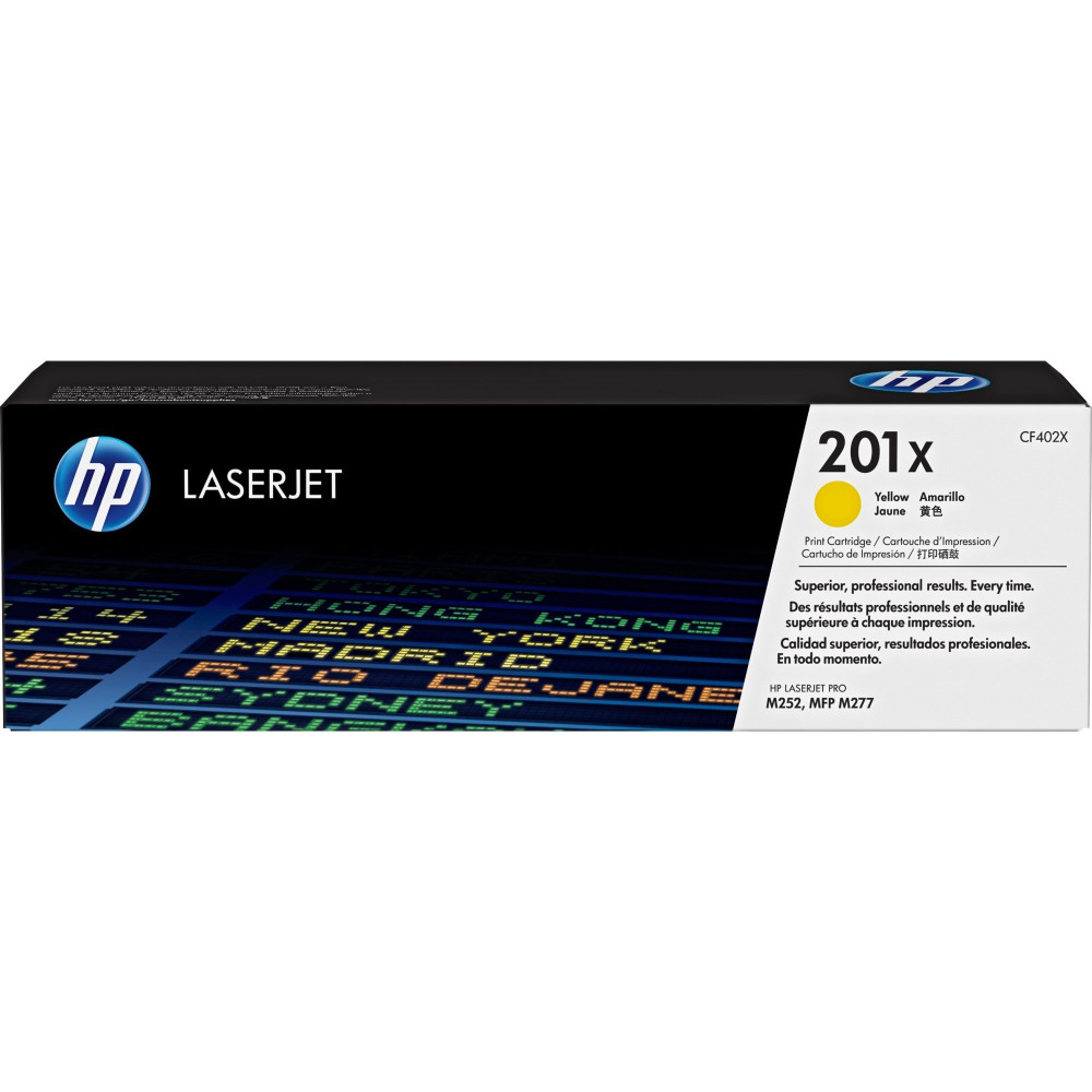 HP Cartuccia Toner originale giallo ad alta capacità LaserJet 201X