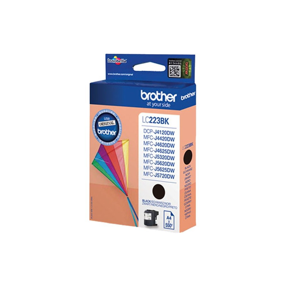 Brother LC-223BK cartuccia d'inchiostro 1 pz Originale Nero