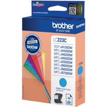 Brother LC223C cartuccia d'inchiostro 1 pz Originale Ciano
