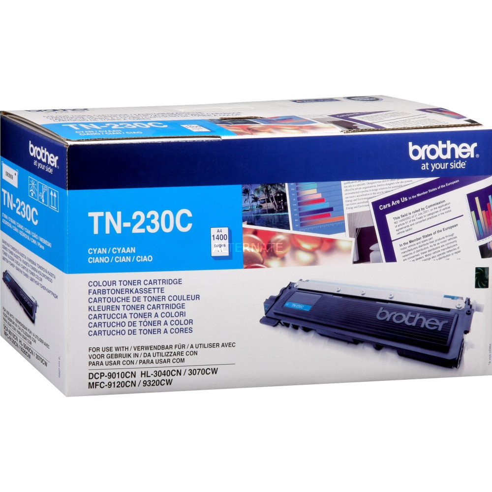 Brother TN-230C cartuccia toner 1 pz Originale Ciano