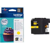 Brother LC123Y cartuccia d'inchiostro 1 pz Originale Resa elevata (XL) Giallo