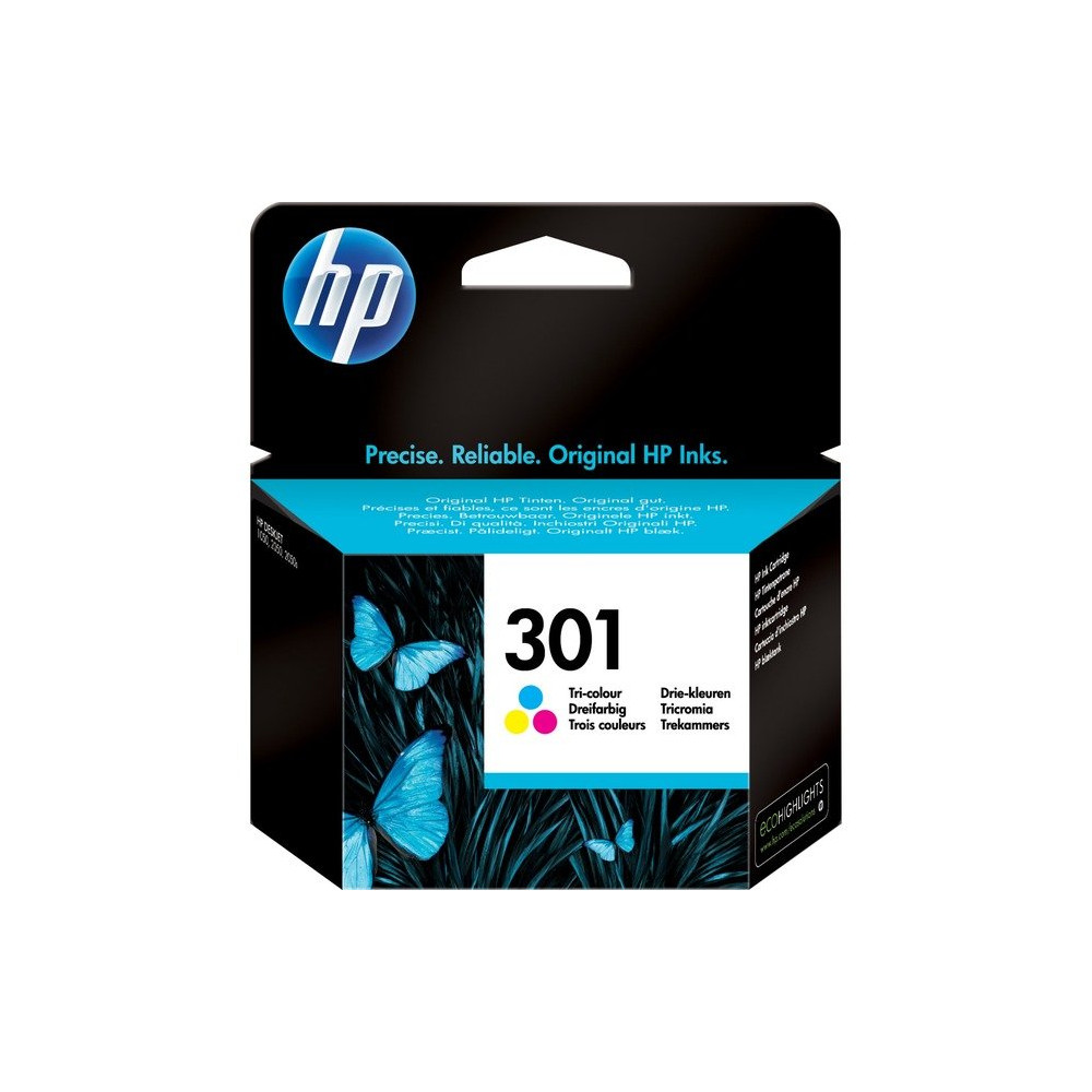 HP Cartuccia originale inchiostro tricromia 301