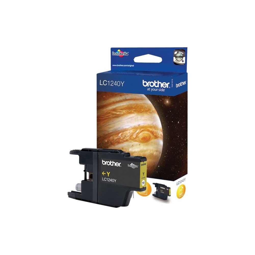 Brother LC-1240Y cartuccia d'inchiostro 1 pz Originale Giallo