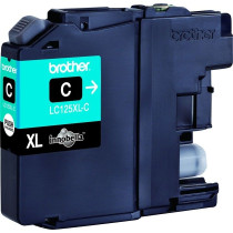 Brother LC-125XLC cartuccia d'inchiostro 1 pz Originale Ciano