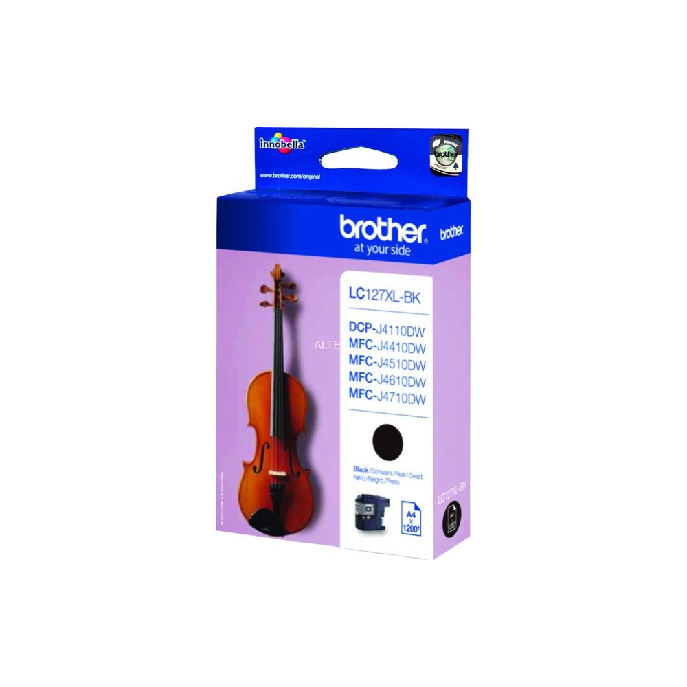Brother LC127XLBK cartuccia d'inchiostro 1 pz Originale Resa extra elevata (super) Nero