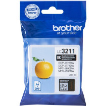 Brother LC3211BK cartuccia d'inchiostro 1 pz Originale Resa standard Nero