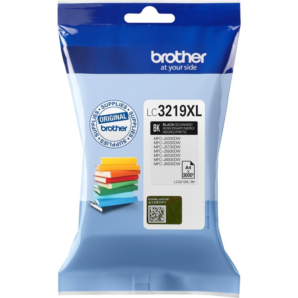 Brother LC3219XLBK cartuccia d'inchiostro 1 pz Originale Nero